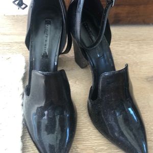 Charles and Keith Singapore patent leather 37 new